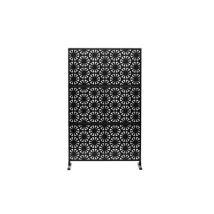 EASCOM 71.5H"X47.2"W Patio Outdoor Privacy Screen Panel Freestanding, Decorative Room Divider