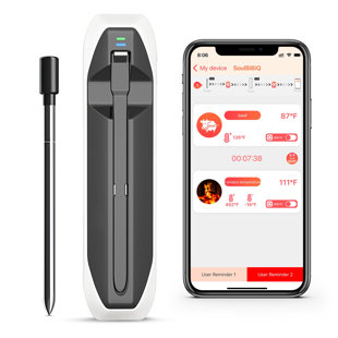 Our M2 Digital Wireless Meat Thermometer Bluetooth Instant Read 500 ft