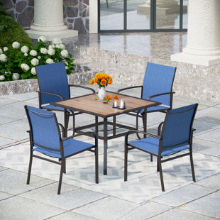 TRENT AUSTIN DESIGN® Horwich Square 4 - Person 37" Long Dining Set