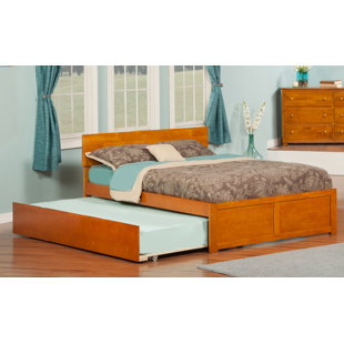 AFI FURNISHINGS Orlando Trundle Bed in Caramel Latte