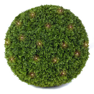 3RD STREET INN Faux Cypress Topiary (Set of 2)