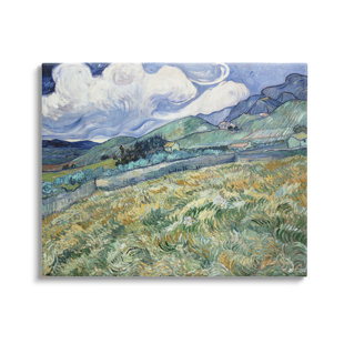 VAULT W ARTWORK " Green Wheat Field Van Gogh "