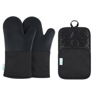 Grand Servico Potholder & Oven Mitt Set