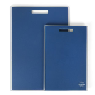 Sur La Table Kitchen Essentials 2 Piece (17" x 12" & 13" x 9") Cutting Board Set - Red