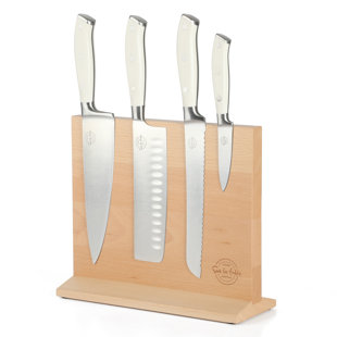 Sur La Table Kitchen Essentials Sur La 5 Piece Stainless Steel Knife Block Set