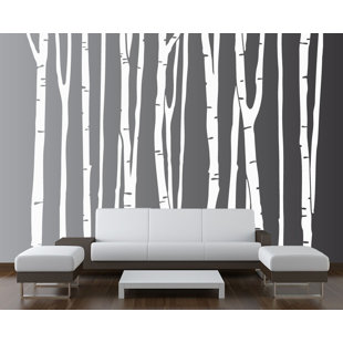 INNOVATIVE STENCILS Plants & Flowers Non-Wall Damaging Wall Decal