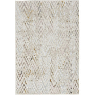 NOURISON GLITZ Chevron Rug