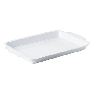 JULISKA Berry & Thread Melamine 24" Tray - Whitewash