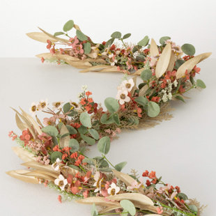 PRIMRUE Riey 60 in. Mixed Assortment Garland