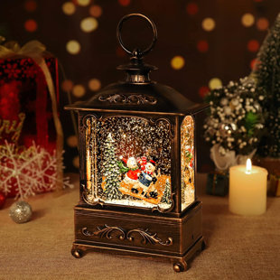 TOCCOLEGGERO 9'' Battery Powered Outdoor Lantern