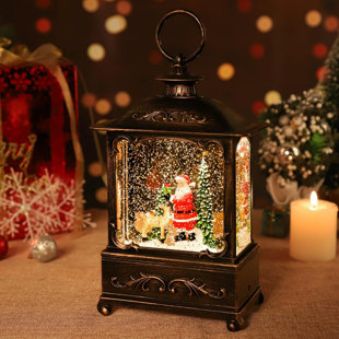 TOCCOLEGGERO 10.47'' Battery Powered Outdoor Lantern