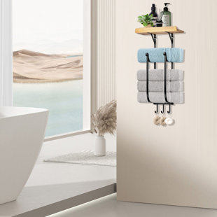 FULLCIRCLE QUAKE Wall Towel Rack