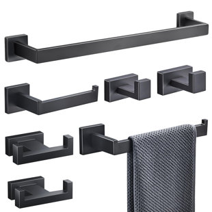 ADROIM 7 - Piece Bathroom Hardware Set (Set of 7)