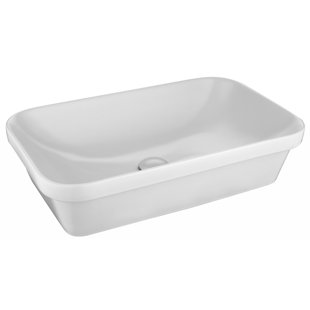 Wenty 24"W Ceramic Above Counter Bathroom Sink