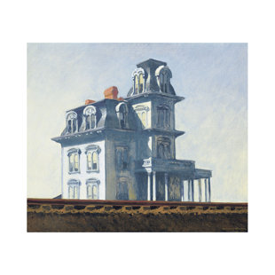 MCGAW GRAPHICS House by the Railroad, 1925 Painting Print
