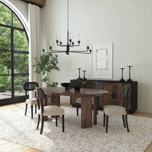 CLASSIC HOME Prima 5 Piece Oval Dining Set