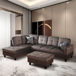 CHANGHE TRADING INC 3 - Piece Upholstered Sectional