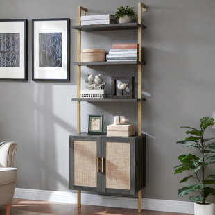 MILLWOOD PINES Dearbhaile Ladder Storage Bookcase