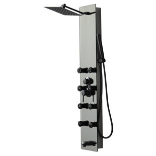 VIBRANTBATH 51.2'' Shower Panel with Adjustable Shower Head
