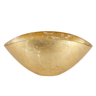 VIETRI Moon Glass Decorative Bowl