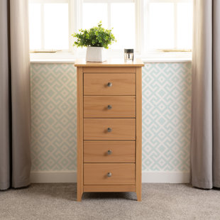 NATUR PUR Graham 5 - Drawer Chest of Drawers