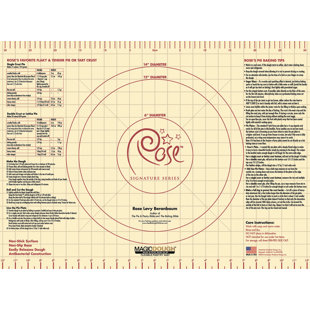 Rose Levy Beranbaum Signature Series Magic Dough Pastry Mat