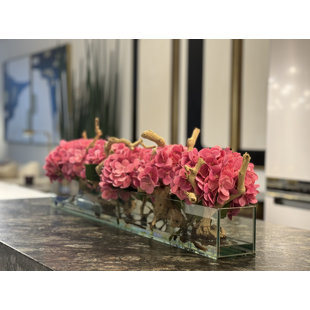 CFA DESIGN GROUP Hydrangea Arrangement in Planter