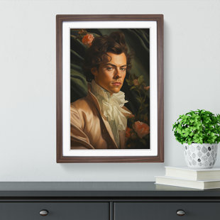 WINSTON PORTER Harry Styles Classicism - Single Picture Frame Print on Wood