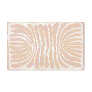 TOWN & COUNTRY LIVING TOWN & COUNTRY Luxe Livie Matisse Cutout Everwash Non-Slip Backing Washable Multi-Use Kitchen Mat