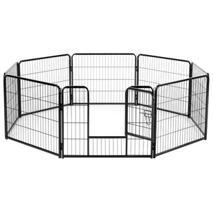 SMUGDESK.COM 8 Panel Dog Exercise Pen