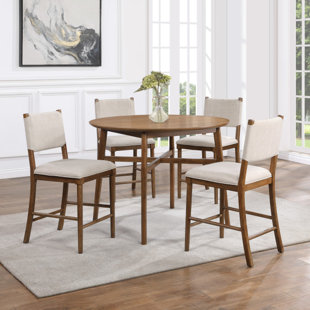 STEVE SILVER FURNITURE 4 - Person Counter Height Dining Set