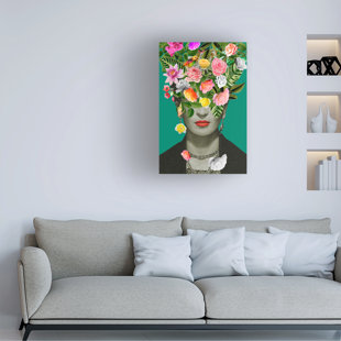 TRADEMARK FINE ART Modern & Contemporary " Floral Frida "