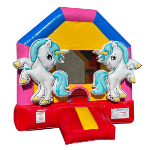 JINGO JUMP 13' x 13' Bounce House with Air Blower