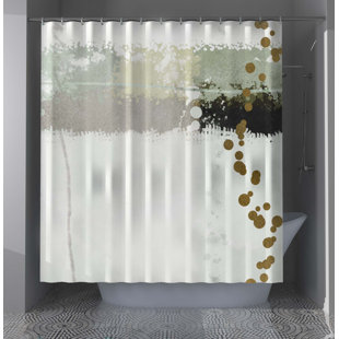 LEROI PRODUCTS Guaranteed Forever Designer Shower Curtain