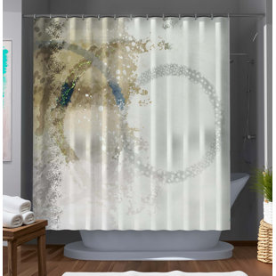 LEROI PRODUCTS Outstanding Tingle Designer Shower Curtain