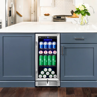 Velivi 127 Cans (12 oz.) 3.1 Cubic Feet Built-In & Freestanding Beverage Refrigerator