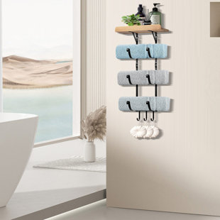 FULLCIRCLE QUAKE 1 Wall Towel Rack