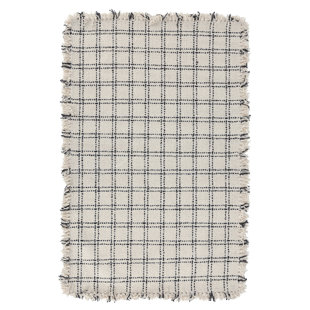 VILLA BY CLASSIC HOME Bradbury Wool Checkered Rug