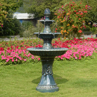 ALCOTT HILL® Shiloh Weather Resistant Floor Fountain