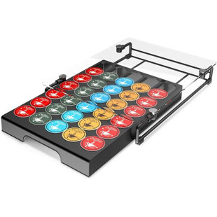 Ron Trading Glass 35 Pod Coffee Pod Storage