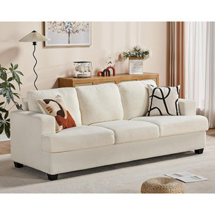 WADE LOGAN® Berlinde 89" Upholstered 3 Seater Sofa