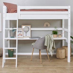 HOPPEKIDS Eco Luxury Kids European Single (90 X 200cm) Loft Bed