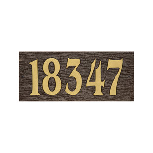 OLD CENTURY FORGE Woodgrain Rectangle Wall Plaque