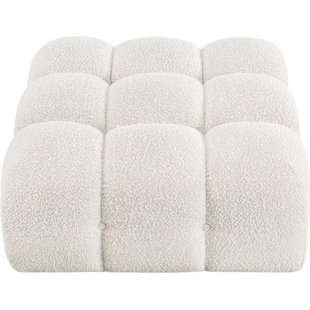 MERIDIAN FURNITURE USA Upholstered Ottoman