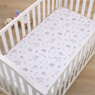 NoJo Disney Alice in Wonderland Fitted Crib Sheet