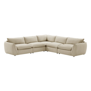 ROOMSENSE Remy 5 - Piece Upholstered Sectional