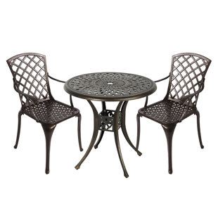 ALCOTT HILL® Charnise 2 - Person Round Outdoor Dining Set