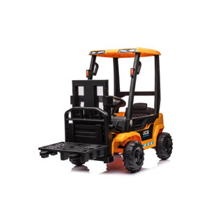 NEECHIPRO 12V Kids Ride on Forklift Car, Battery Powered Ride On Construction Toy with Remote Control