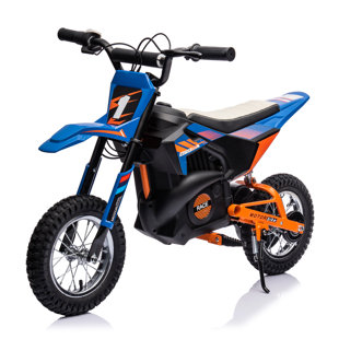 NEECHIPRO Kids Ride On Dirt Bike, 24V 250W Electric Ride Motorcycles Battery Powered Ride On Toy for Kids
