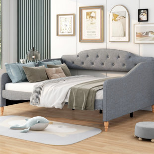 ALCOTT HILL® Christino Vintage Full Size Upholstery Daybed
